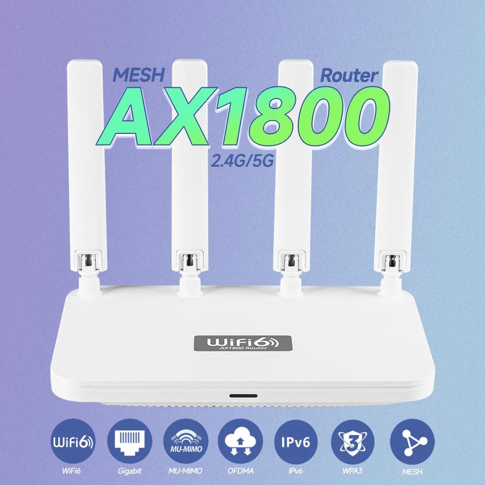 Ax1800-wifi-6-gigabit-dual-band-router   , 2.4GHz, 5GHz, 3 ⰡƮ Ʈ
